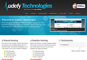 Audefy - $6.80 512MB Xen VPS in Seattle