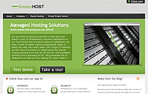 BreezeHost - $2.98 256MB OpenVZ VPS