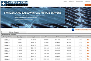 CHVPS - $2.98 256MB Virtuozzo VPS in Switzerland