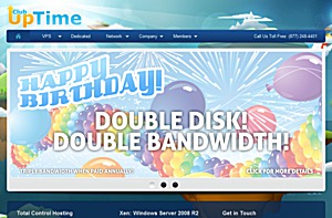 ClubUptime - $5.95 512MB OpenVZ VPS Birthday Sale