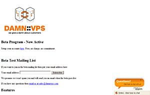 DamnVPS - $5.95 512MB OpenVZ VPS DamnVPS - $5.95 512MB OpenVZ VPS