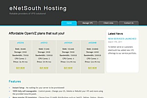 eNetSouth - $6.95 512MB OpenVZ VPS in Chicago