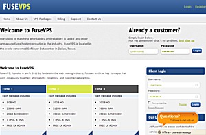 FuseVPS - $5.95 512MB OpenVZ VPS in Dallas