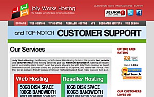 Jolly Works Hosting – $15/Year 128MB OpenVZ VPS in Phoenix