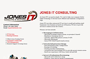 Jones IT Consultant