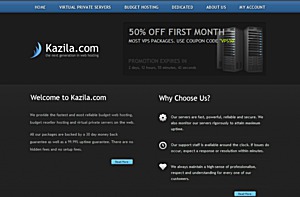 Kazila - $55/Year 256MB Xen VPS