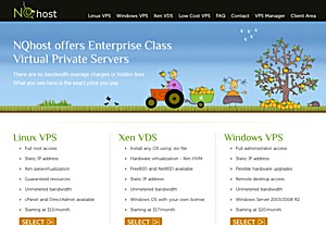 NQHost - $6.95 128MB Unmetered Xen VPS in Russia