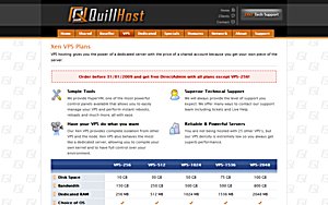 Quillhost - $5.99 Xen VPS with 512MB