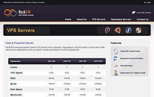 RackVM - £3 512MB OpenVZ VPS in France Exclusive Offer