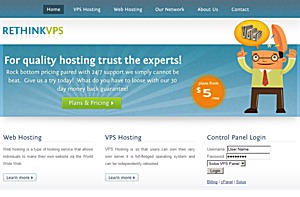 RethinkVPS - $2.08 128MB OpenVZ VPS