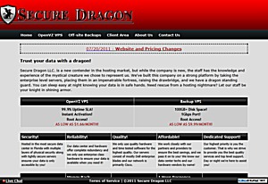 Secure Dragon - $14/Year 96MB OpenVZ VPS in Jacksonville