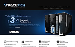 Spacerich - $4.99 256MB OpenVZ VPS with Gbit Port