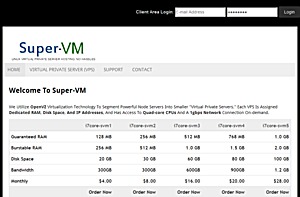 Super-VM - $4 256MB OpenVZ VPS in Chicago/Scranton