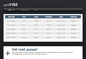 vpsVIBE - $5.99 512MB OpenVZ VPS in Chicago