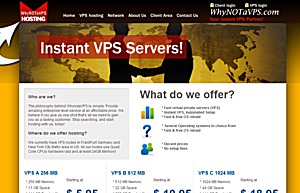 WhyNotAVPS - $6.90 768MB OpenVZ in Germany