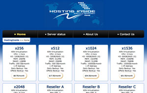 HostingInside - $7 Monthly 512MB Xen VPS in Maidenhead, Los Angeles and Germany
