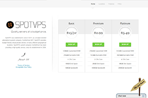 SpotVPS - $10.99/Year 256MB OpenVZ VPS in 4 US locations