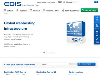 EDIS - 2048MB Intel Atom Dedicated Server €29/Month ($37) in Graz, Austria