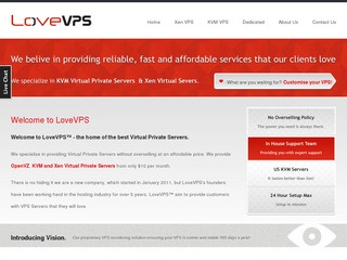 LoveVPS - $6.99/Month 512MB KVM VPS in LA and UK
