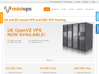 MiniVPS - $7/$6/Month 1GB OpenVZ VPS in Maidenhead, Manchester & France 