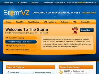 StormVZ - $6.80/Month 2GB OpenVZ VPS in Dallas