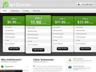 OrbitServers - $5.95/Month 1024MB OpenVZ VPS in Buffalo, NY