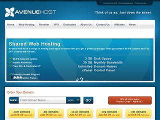 Avenue Host - £4/Month 256MB OpenVZ VPS in London, UK