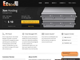 ECVPS - $5.95/Month 512MB USA OpenVZ VPS - 