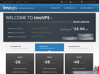 tmzVPS - $7/Month 1GB openVZ VPS in Los Angeles, California