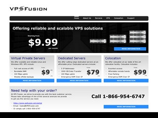 VPSFusion - $6.99 1024MB OpenVZ & $49 Dedicated in Brampton, Ontario