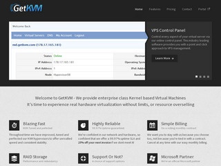 GetKVM - £4.64/Month - 512MB RAM KVM VPS in Germany, Moldova and New Jersey
