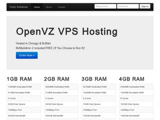 Ocity Solutions - $6.71/Month 1024MB OpenVZ VPS in Chicago & Buffalo