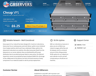 GBServers - £4.13/Month 384MB Xen-PV VPS in Maidenhead, UK