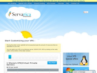 Servarica - $7/Month 1GB Windows XEN HVM or 1.5GB Linux PV in Montreal, Canada
