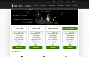 123systems - $18/year 512MB SSD KVM in Buffalo or Los Angeles and more KVM offers