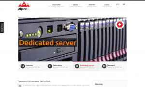 AlpineDC - 30CHF or $33 a month Celeron 4GB Dedicated Server in Lausanne, Switzerland