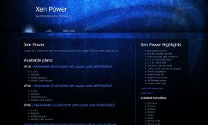 XenPower - 1GB RAM, 120GB Disk, 2TB Traffic for $6/month in Milan and Dallas