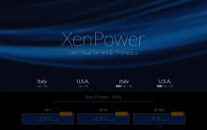 XenPower - $15.99/quarter 1GB/200GB and $20.05/quarter 2GB/400GB Xen VPS in Milan, Italy