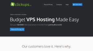 ClickVPS.net – €3.74/month 1GB SSD OpenVZ in Dronten, The Netherlands