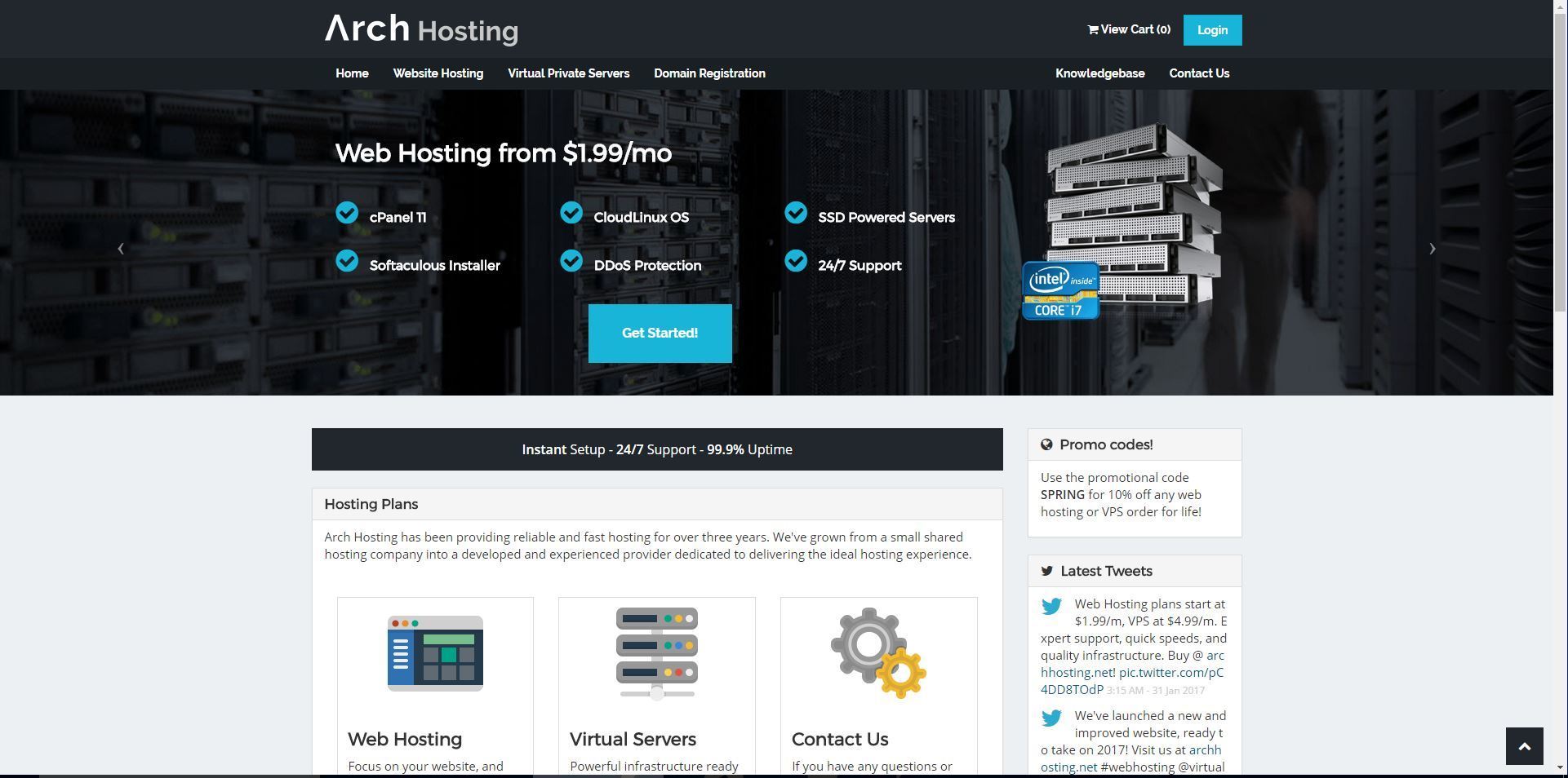 ArchHosting - 2GB KVM + SSD + DDoS Protection starting @ $5.99/mo!