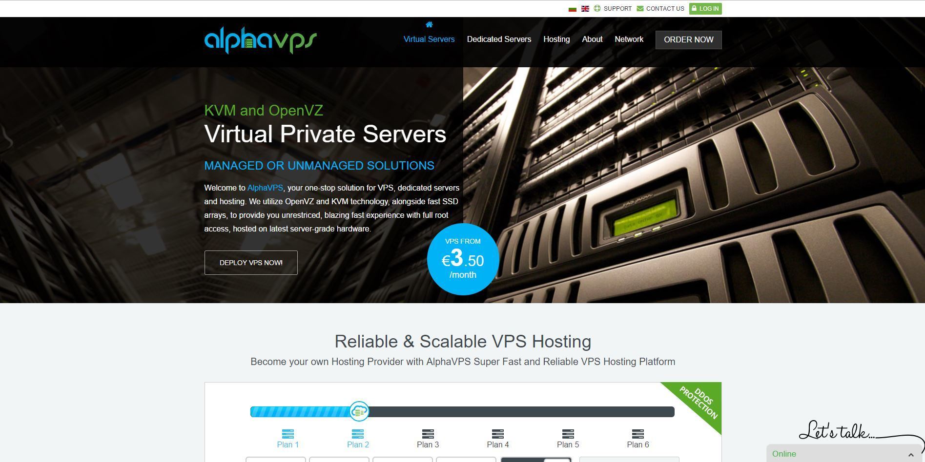 AlphaVPS Offer: VPS and Dedicated Server plans on sale!