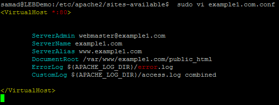 apache example virtual hosts file