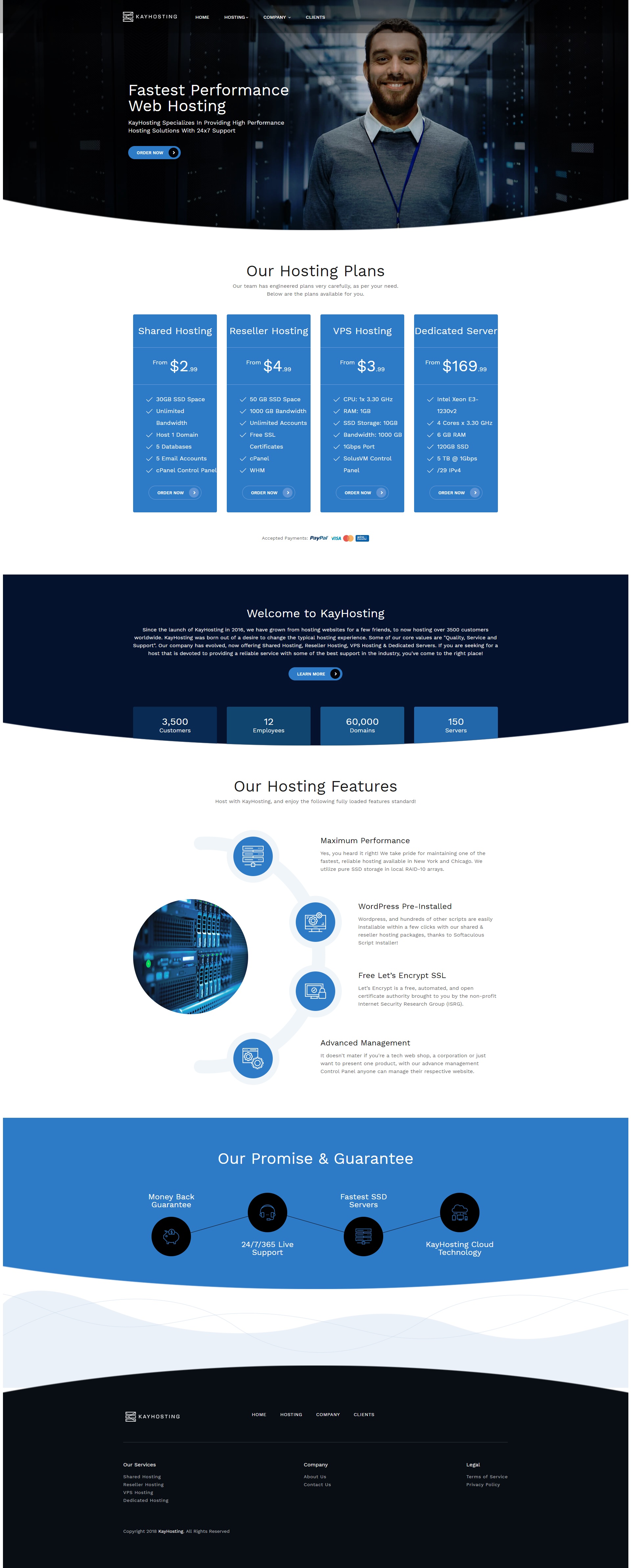 KayHosting - SSD Powered - Web Hosting from $1/yr, Resellers from $6/yr, and VPS from $2.49/mo!