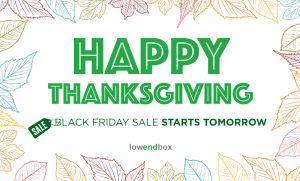 Happy Thanksgiving from LowEndBox and LowEndTalk