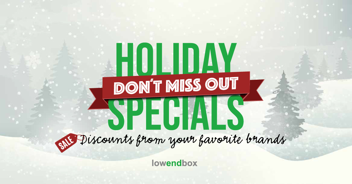 [ALERT] Happy Holidays from LowEndBox – Christmas Offers Incoming!