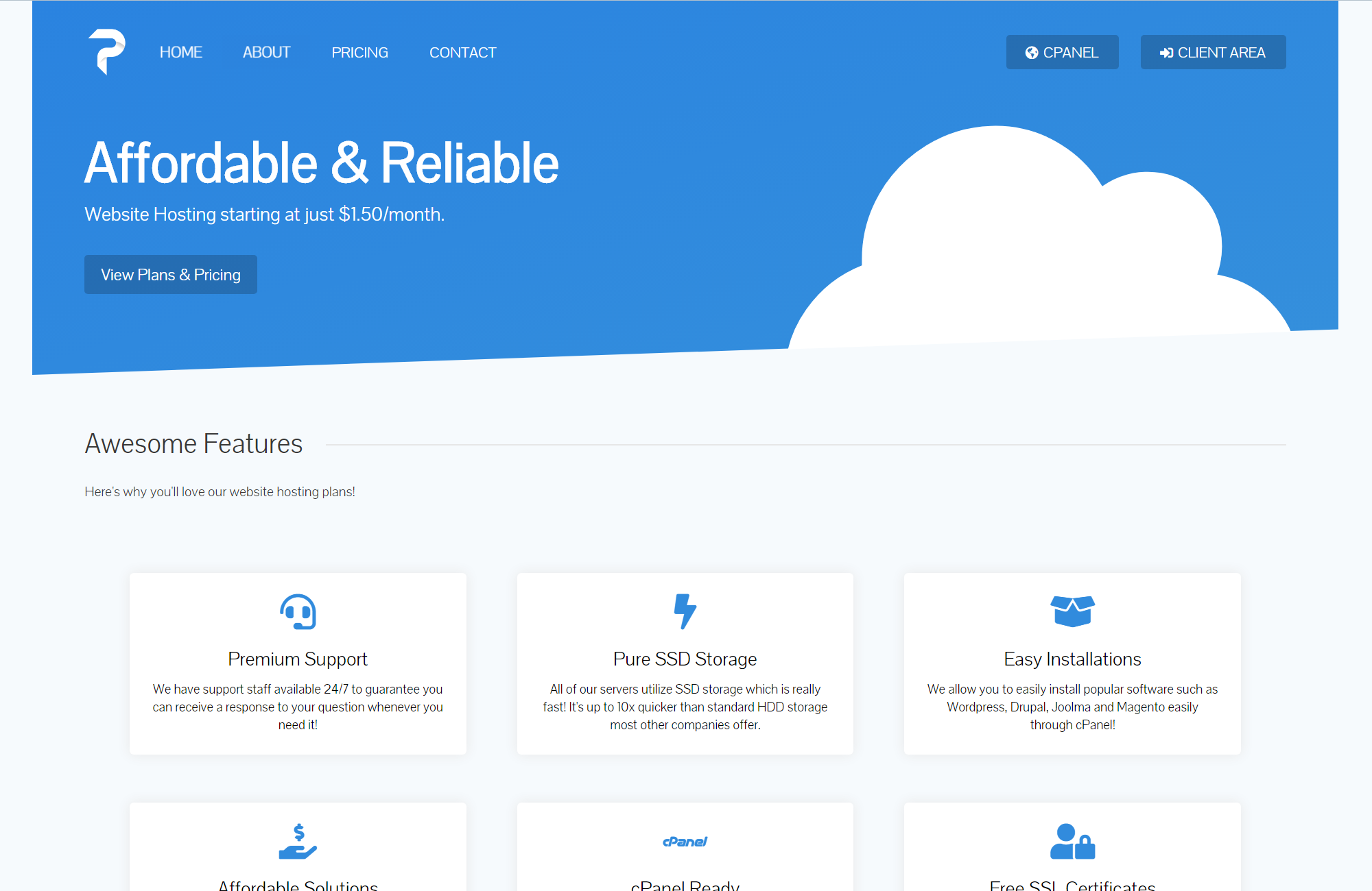 Proxim.cloud - Multiple shared web hosting offers from $1.12/mo with coupon