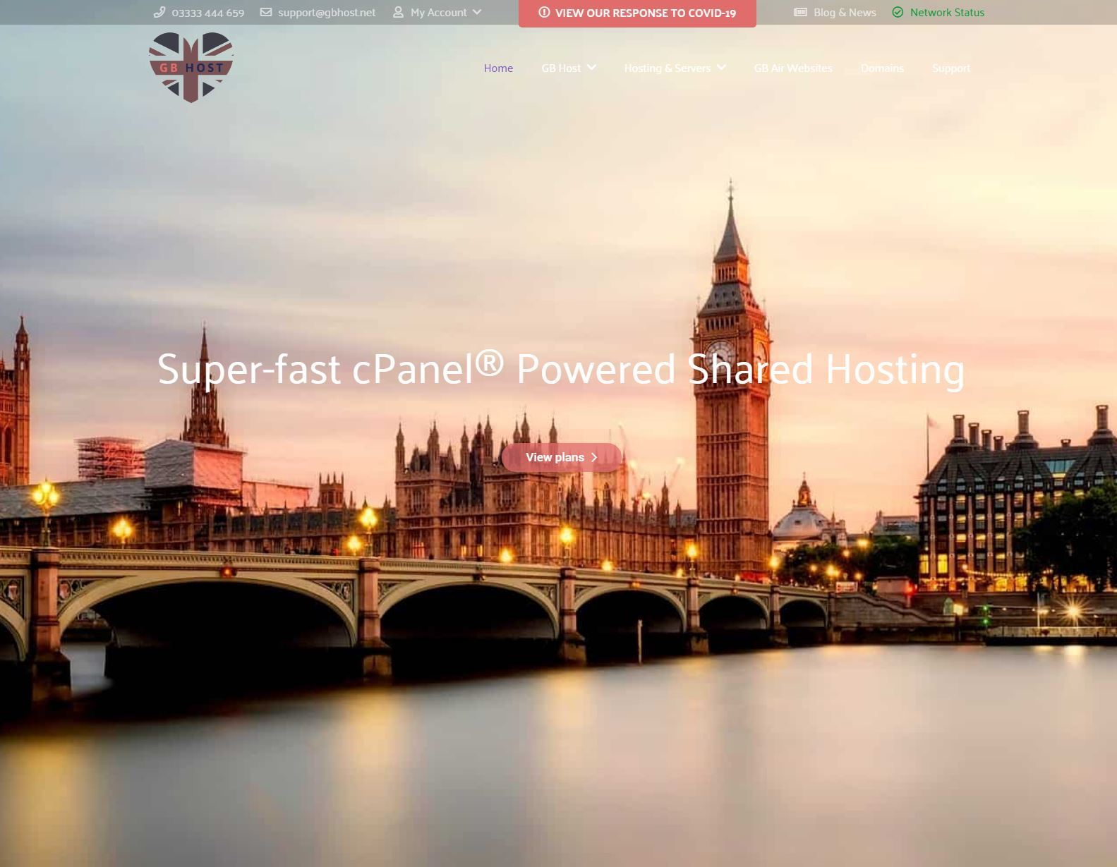 GB Host Limited - 1GB KVM VPS with Unlimited Transfer in London for just £3.99/month