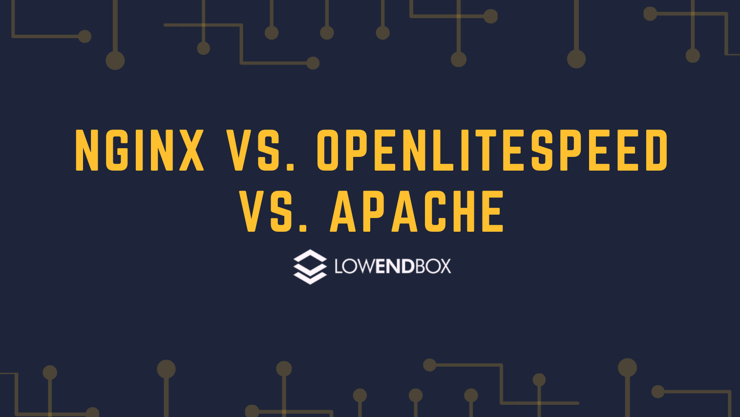 Nginx vs. OpenLiteSpeed vs. Apache