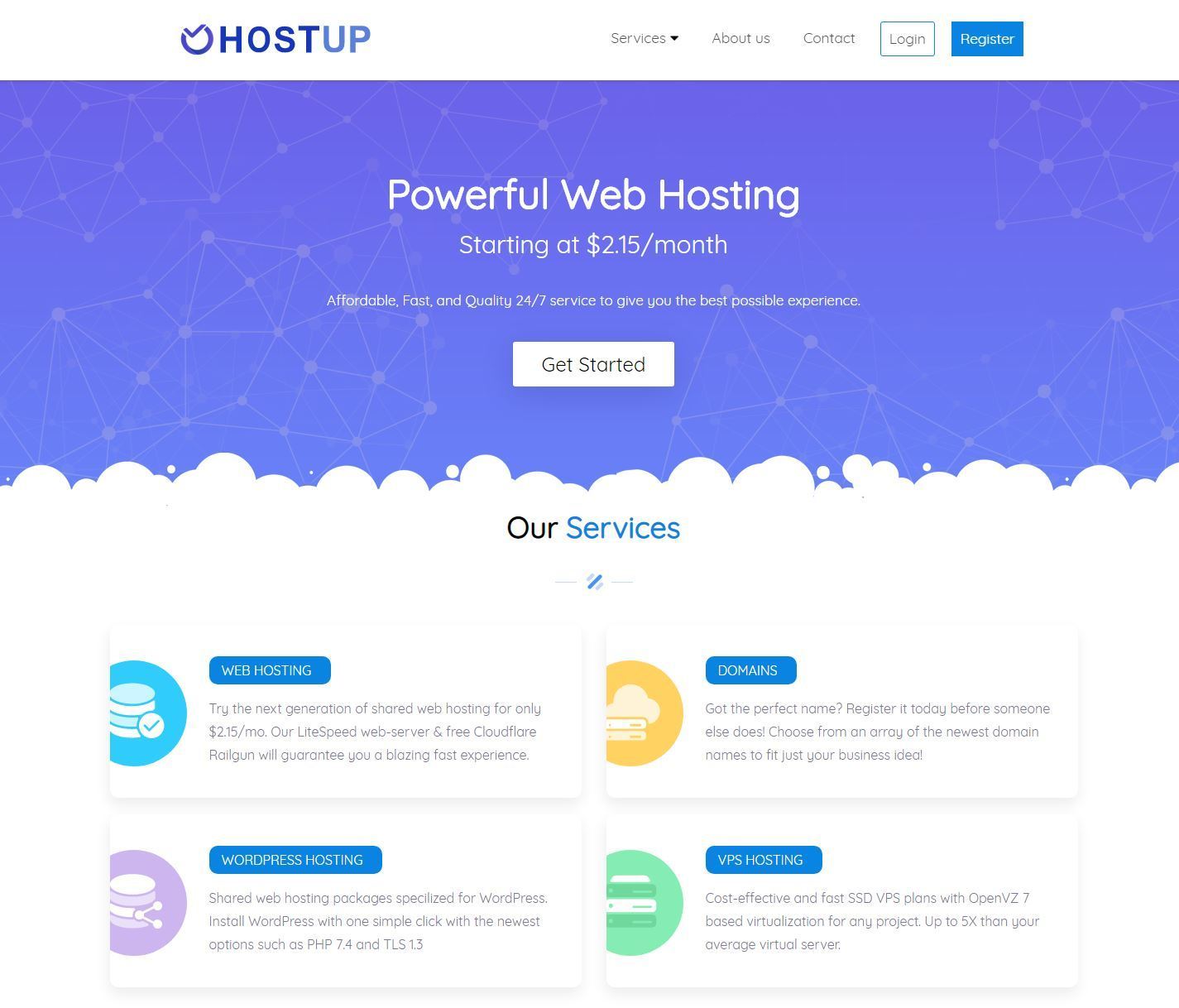 HostUP VPS Hosting