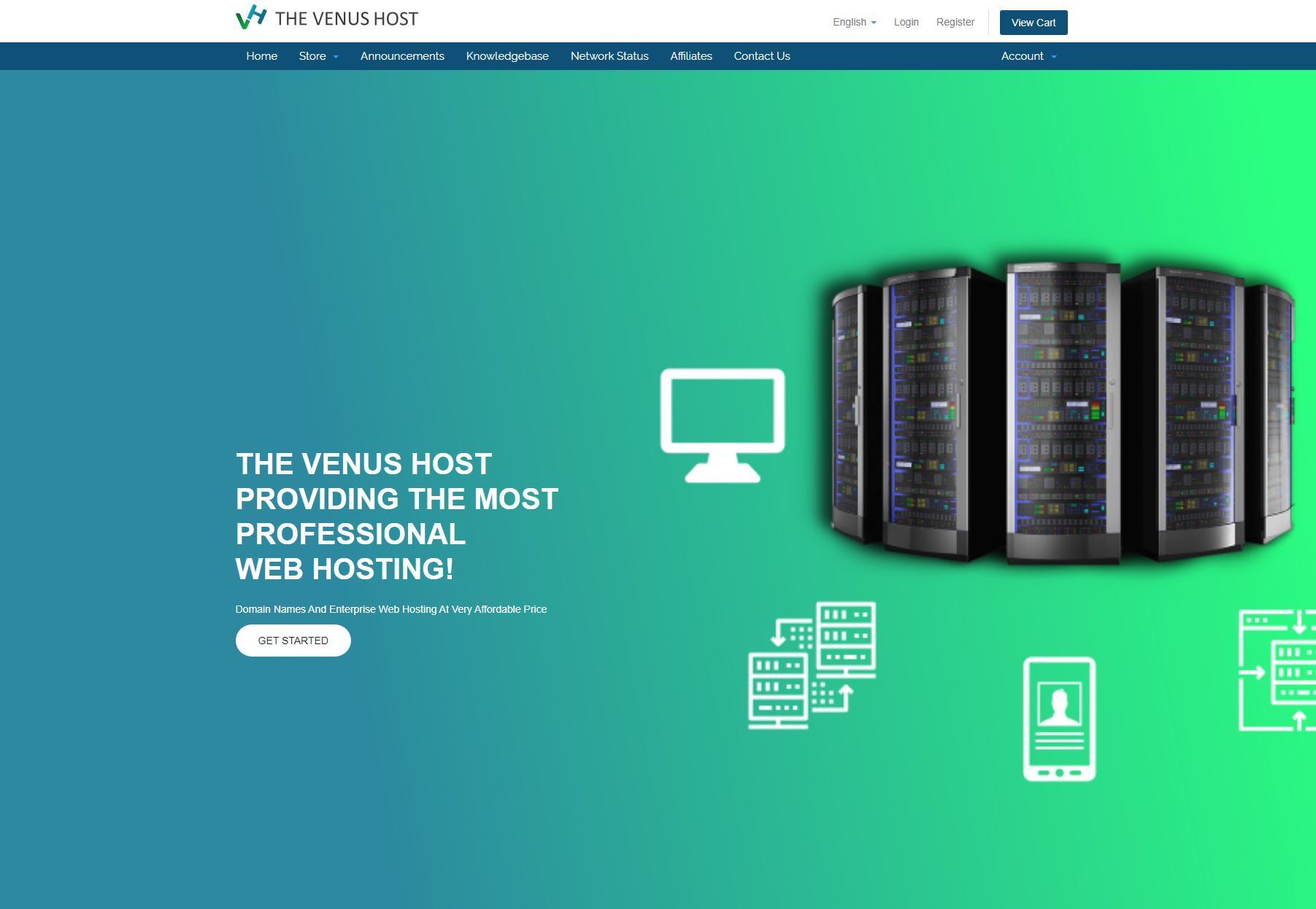 Venus Web Solutions - Cheap Shared Web Hosting